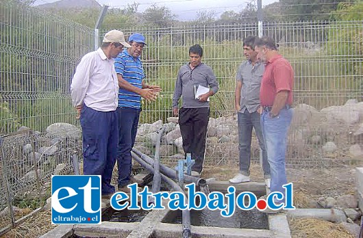 Los APR de Población Hidalgo y Piguchén se encuentran preocupados por la considerable disminución del agua.