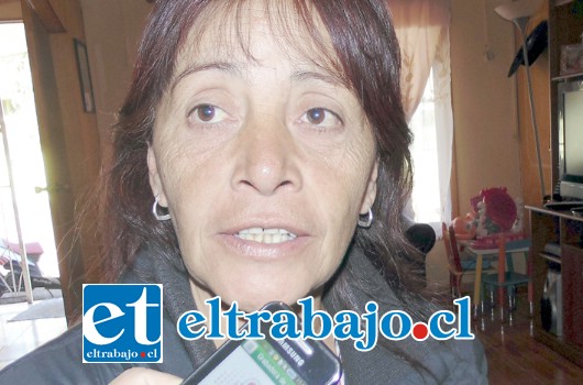 Violeta Alcayaga, Presidenta del Comité de Pavimentación El Algarrobal