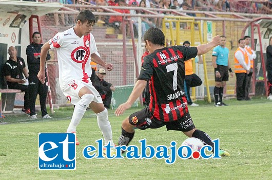 A la escuadra albirroja le pesó el mal primer tiempo frente a Rangers y al final el empate se ajustó a lo que aconteció en el terreno de juego. (foto: Patricio Aguirre).