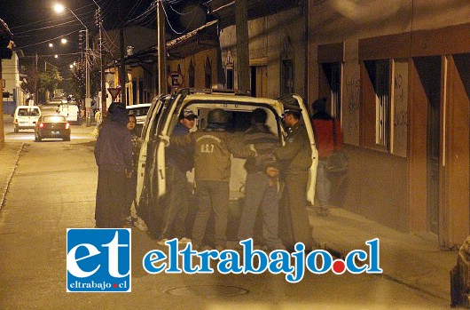 Tras el operativo se detuvo a ‘La Empanada’, conocida traficante que abastecía a microtraficantes de la comuna.