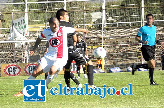 Sanfelipeños y microbuseros se enfrentaron la tarde de ayer en el estadio Municipal.