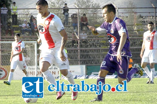 El partido entre albirrojos y lilas fue entretenido de principio a fin.