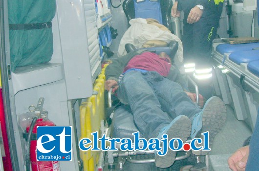 El joven fue trasladado por una ambulancia del Samu al Urgencias del Hospital San Juan de Dios, en donde lo diagnosticaron con una fractura de pelvis de carácter grave. (Foto referencial).