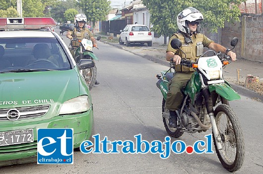 Carabineros cursará infracciones a los automovilistas que no respeten las señales del tránsito, especialmente en horarios críticos donde se ocasionan grandes congestiones vehiculares en la comuna de San Felipe. (Foto Referencial).