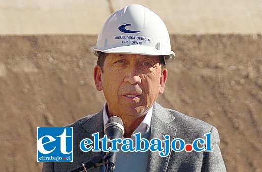 Miguel Vega, presidente Junta Vigilancia Río Putaendo.