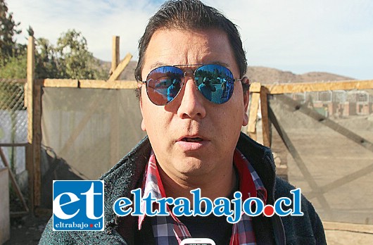 Miguel Angel Herrera, trabajador afectado.