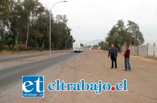 Uno de los proyecto de mejoramiento busca repavimentar toda av. Alejandrina Carvajal con ciclovias y veredas. Este proyecto considera una inversión de cerca de 500 millones de pesos.