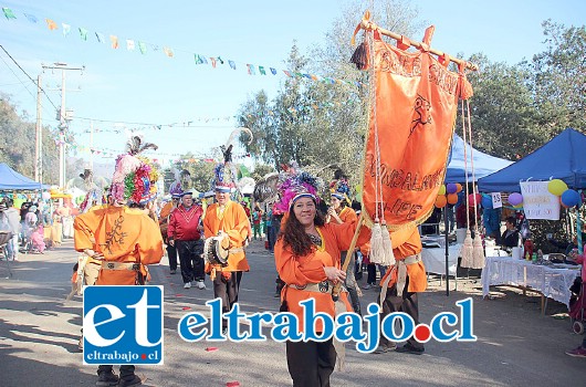 La actividad contó con la participación de diez grupos de bailes chinos provenientes de Putaendo, San Felipe, Petorca y otras comunas del país.