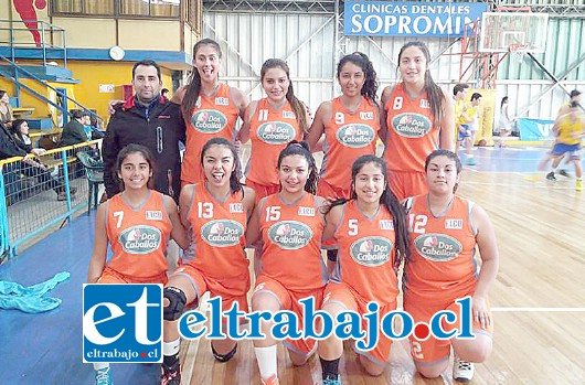 La selección femenina de básquetbol U17 de San Felipe, con categoría aseguró en Viña Del Mar, su participación en el próximo Nacional Federado.