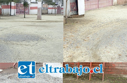 En los accesos al estadio y las tribunas hay verdaderos arsenales de piedras y materiales que pueden ser utilizados contra jugadores o la propia hinchada.