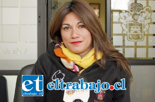 Mariana Bravo, encargada de Programa de Tenencia Responsable de la Municipalidad de San Felipe.