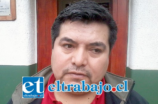 Nelson Molina, propietario del vehículo robado.