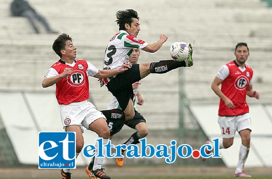 Ante Palestino el Uní, perdió su primer partido por la Copa Chile y aún no sabe de triunfos en la Copa Chile 2015. (Foto: Carlos Parra)