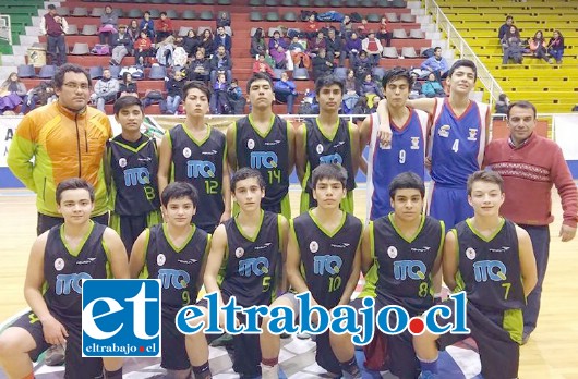 Los U15 de San Felipe Basket son uno de los mejores equipos de la Libcentro y en la fecha pasada lo demostraron al pasar por arriba de Luis Matte.