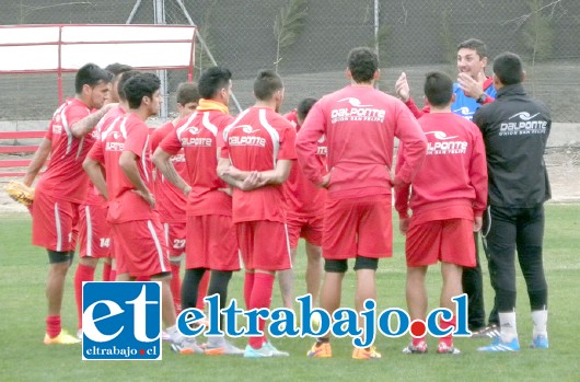 Ayer en la tarde, la escuadra sanfelipeña realizó su última práctica de cara al duelo de esta tarde en la capital ante el líder del grupo 5.