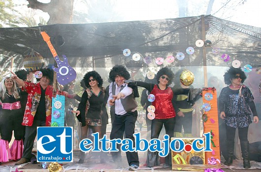 Los cuatro carros alegóricos forman parte de las actividades de celebración del aniversario número 47 de la institución de salud mental.