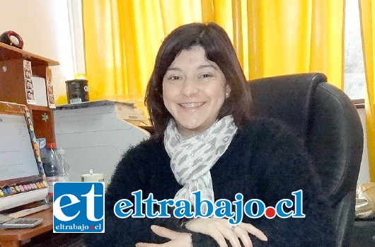 Camila Aragón, directora del Departamento de Desarrollo Comunitario de la Municipalidad de Panquehue.