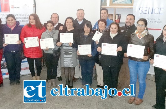 Certificaron a Myriam Mancilla; Loreto Bernal; Elsa Avalos; Melissa Fuenzalida; Claudia Pertez; Yasna Urtubia, Yuzmani Fuenzalida; Agustina Chamorro; Teresa Bumjeil y Vanessa Vargas.