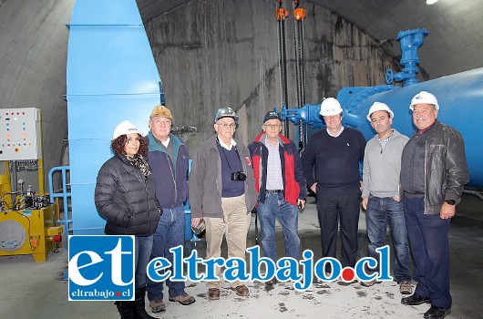 Durante la tarde del pasado jueves, representantes de la JVRP y de la empresa GPE visitaron el Embalse Chacrillas para estudiar los alcances técnicos y de ingeniería de este proyecto.