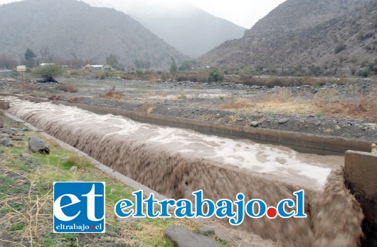 Hasta la fecha se han registrado 177,5 milímetros de agua lluvia, siendo que en un año normal se registrarían 170, 0 milímetros.