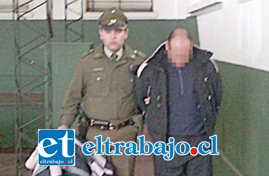 El agresor fue detenido y formalizado por el delito de lesiones leves y amenazas, quedando con prohibición de acercarse a la víctima