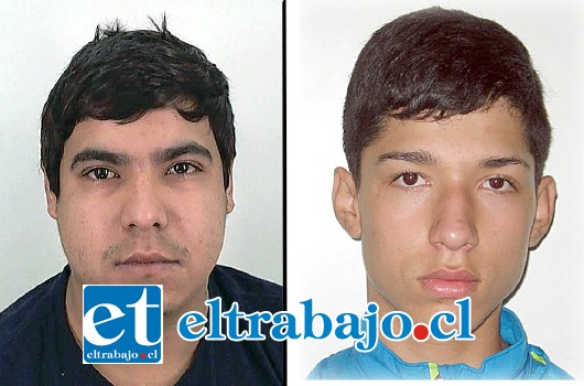 Germán González Barraza con amplio prontuario y Osvaldo Morales Aranda, con apenas 18 años de edad.