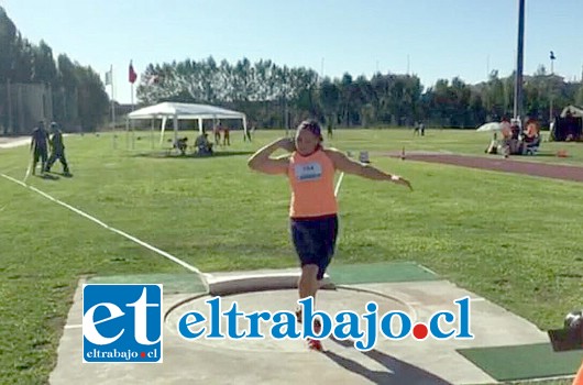 La atleta sanfelipeña hizo su mejor registro del año en el Meeting de Leira en Portugal.