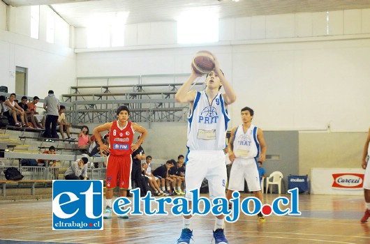 Ramiro Gálvez es uno de los elementos más jóvenes de la Selección Chilena de básquetbol.