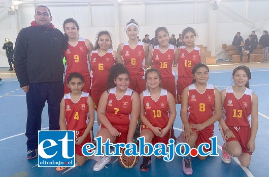 Selección femenina U14 del José Agustín Gómez.