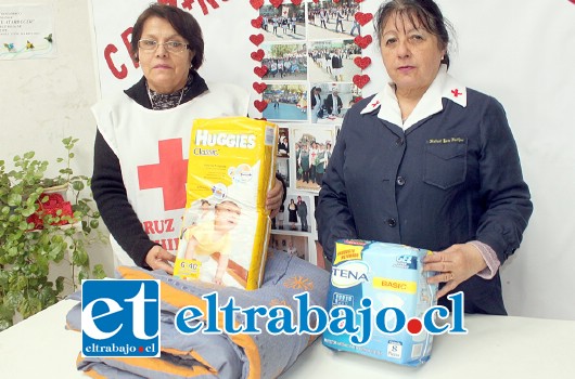 ROPA NO.- La campaña apenas empieza y los sanfelipeños son llamados a colaborar con pañales, frazadas y hasta algún dinerito para los afectados del terremoto.