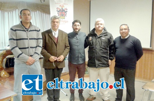 Del taller participaron Mauricio Curaz, Prodesal; Oscar Marín, Scam Municipal; Claudio Tapia, Ministerio Medio Ambiente; Nelson Leiva Asemuch y Juan Vargas, Comité Paritario.