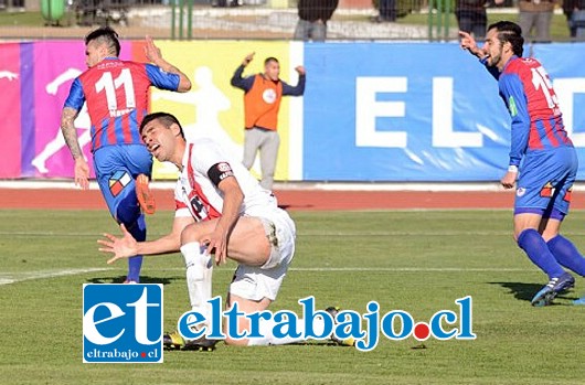 En la ciudad de Los Ángeles Unión San Felipe sufrió su primera derrota en el actual torneo (Foto: ANFP).