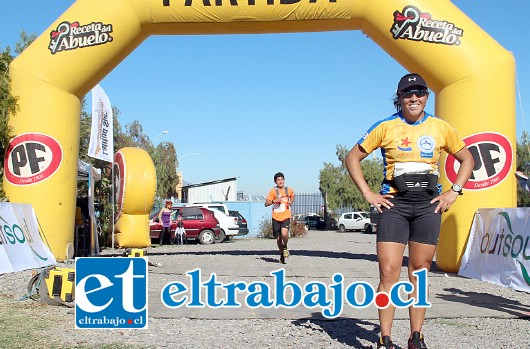 La deportista ganó el Trail Santa Elena, su última competencia antes de ir a competir a Francia.