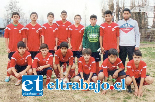 La selección U13 de San Felipe debió trabajar mucho para imponerse por 3 a 2 a su similar de Rural Llay Llay.