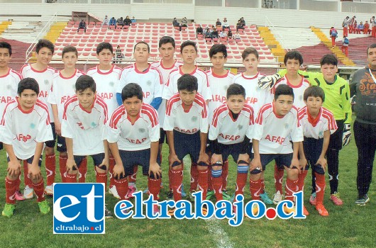 La selección U13 de Putaendo en la segunda fase del Regional deberá enfrentar a San Esteban.