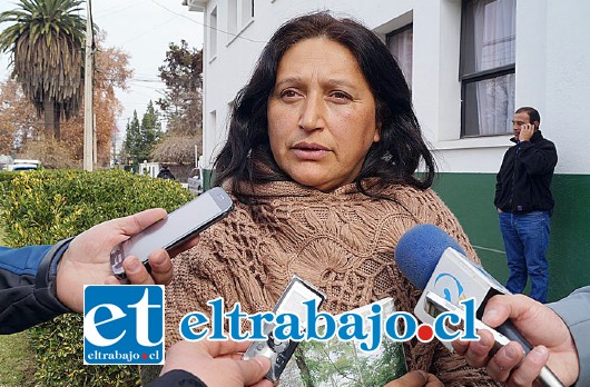 Silvia Chávez, vocera de la Agrupación Ecologista de Aconcagua.