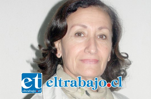 Adela Cubillos, presidenta de la Sociedad de Historia y Arqueología de Aconcagua.