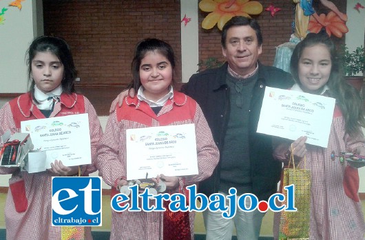 Las alumnas que participaron de este campeonato interno, obtuvieron un reconocimiento.