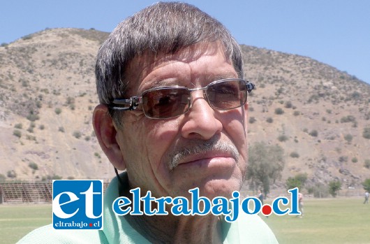 Raúl Reinoso, presidente de la Asociación de Fútbol Amateur de San Felipe.