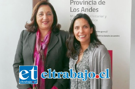 La información la entregaron la gobernadora de la provincia de Los Andes, María Victoria Rodríguez, y la Directora Regional de Integra, Paola Álvarez.