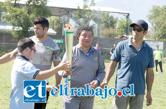 La actividad tenía como finalidad integrar y generar espacios de inclusión para personas con capacidades diferentes.