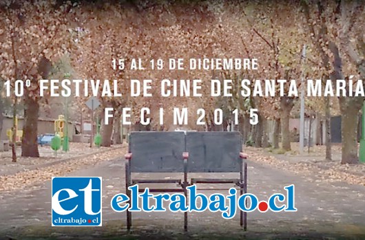 Reconocidas películas nacionales serán parte de la 10ª versión del Festival de Cine y Muestra de Santa María que se realizará desde el 15 al 19 de diciembre, con entrada liberada.