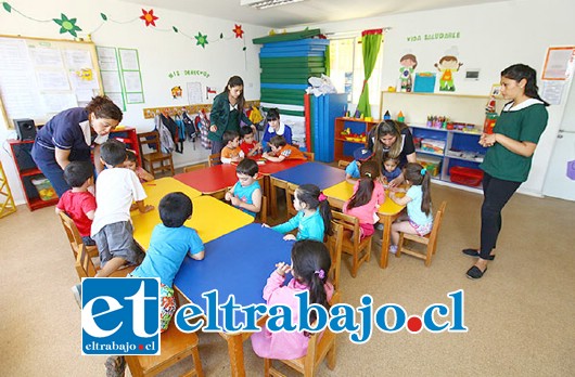 En la comuna de San Felipe abrirá sus puertas desde el 25 de enero y durante febrero el jardín infantil ‘El Peneca’ que atenderá a 32 niños. (Foto referencial).