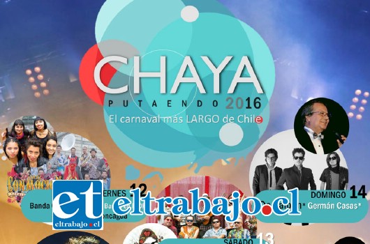 Desde el 12 al 20 de febrero se realizará una nueva versión de la Chaya de Putaendo 2016.
