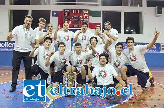 Los dirigidos de Galo Lara ganaron en forma invicta el Campioni di Domani 2016, el torneo más importante del básquetbol juvenil a nivel nacional.