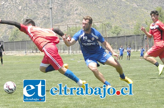 Unión San Felipe hizo claras diferencias con el colista del torneo al que goleó por 4 goles a 1. (Foto archivo).