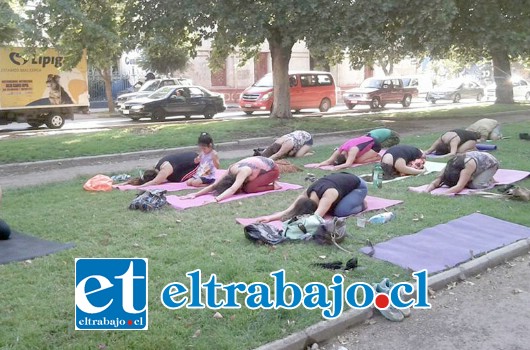 Las clases de yoga se realizarán los lunes y viernes a partir de las 18.00 horas.