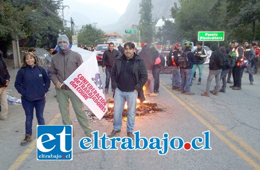 Los trabajadores mantuvieron cortado por cuatro horas el acceso a Saladillo.