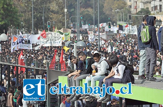 La muestra que se presentará la primera semana de marzo en San Felipe, captura momentos y actores anónimos del movimiento estudiantil del año 2011.