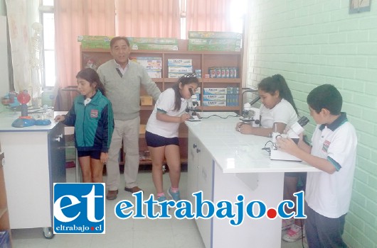 Este año comenzará a funcionar esta sala de ciencias que tiene un moderno laboratorio.